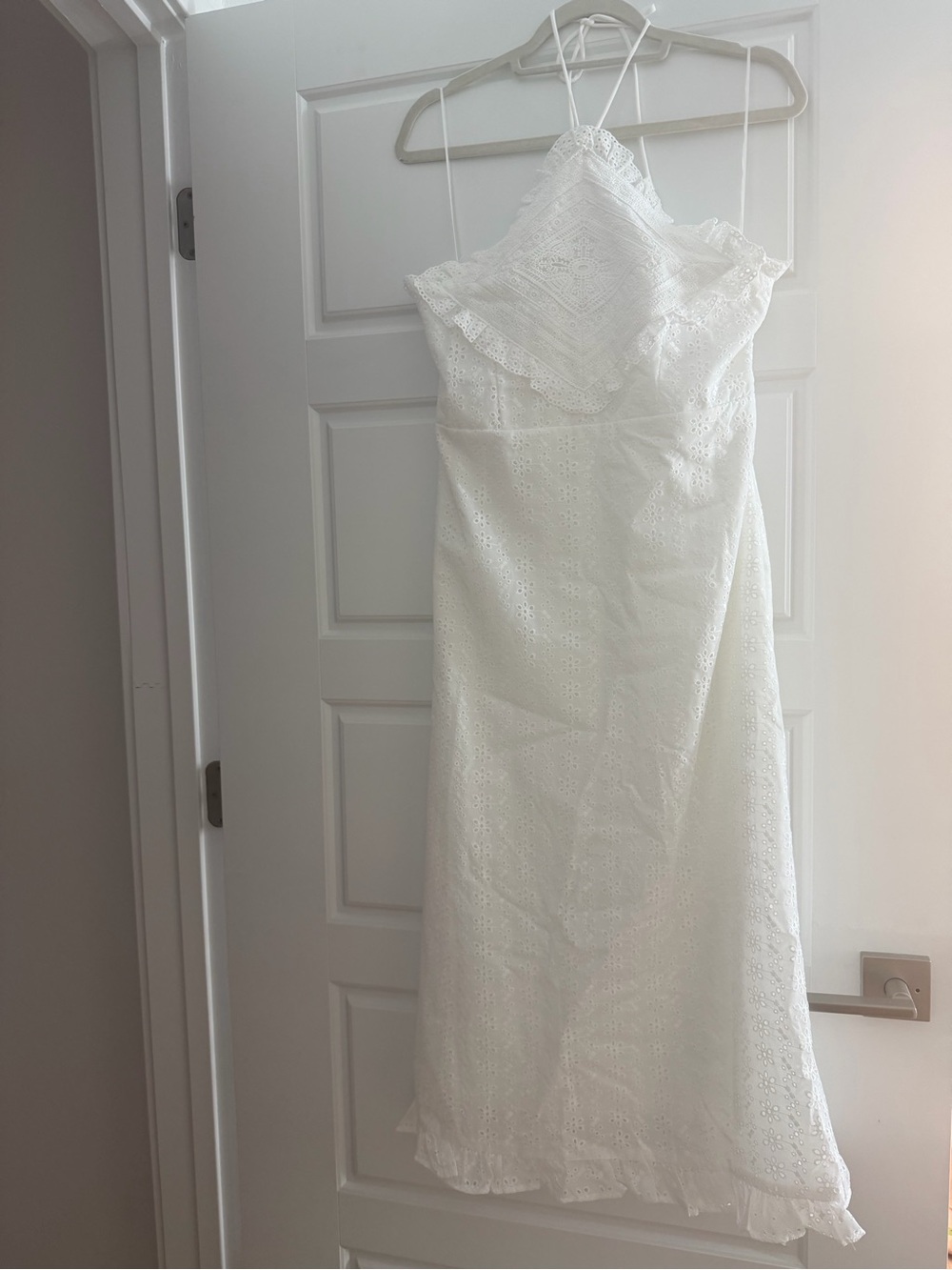 Altar'd State - 
Kallum Eyelet Midi Dress